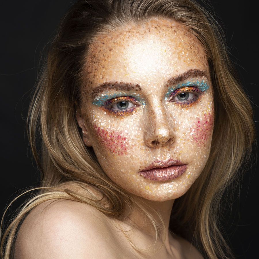 Advanced class makeup artistry Art of Colors makeup artist school Amsterdam