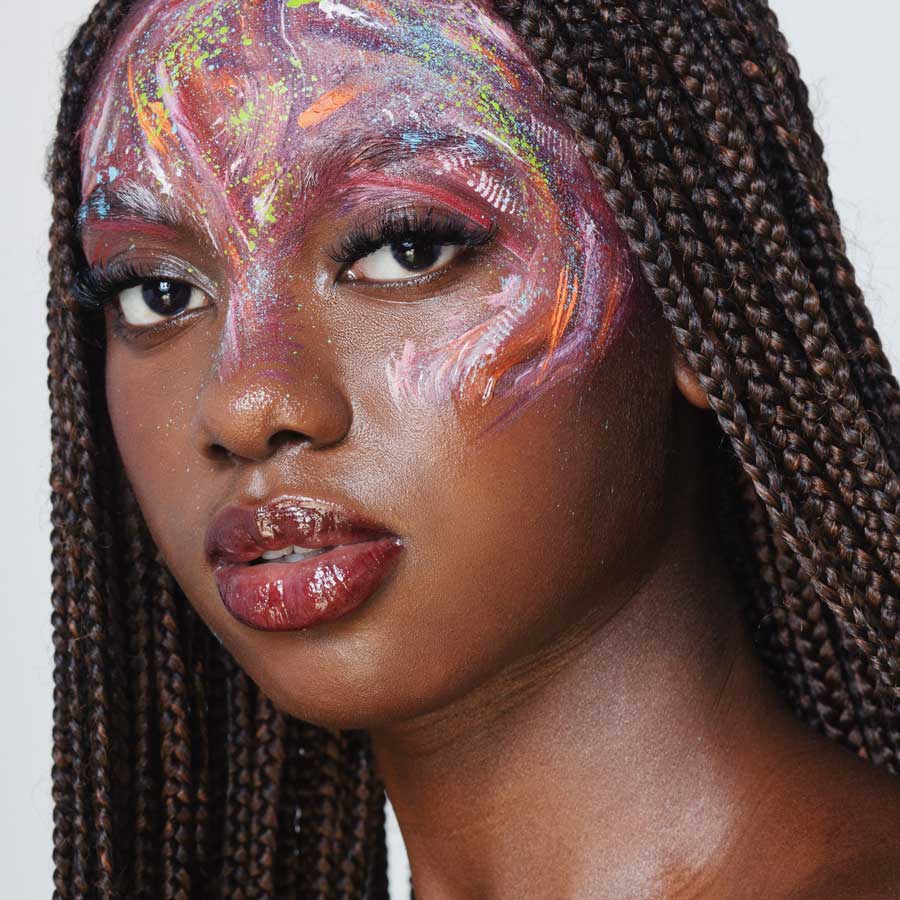 Advanced Class visagie Art of Colors makeup artist school